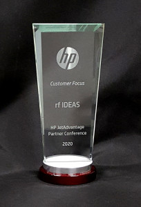 rf IDEAS가 HP 제트어드밴티지 2020 파트너 어워드 고객 집중 부문을 수상했다