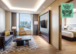 호텔 서울드래곤시티의 그랜드 머큐어가 2020 트립어드바이저 트래블러즈 초이스 어워드 3관