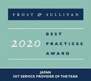 올해의 일본 최우수 IoT 서비스 공급사
