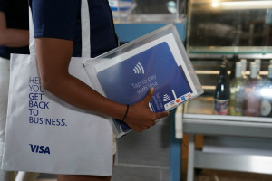 Visa’s Back to Business kits include new “tap to p