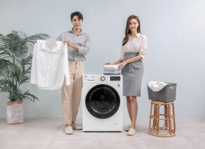 LG전자가 12kg 용량의 트롬 세탁기 씽큐를 출시한다