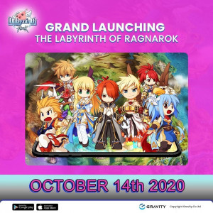 New idle MMORPG ‘The Labyrinth of Ragnarok’ serviced Gravity Co., Ltd. (NASDAQ: GRVY), a global game
