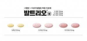 경동제약 발트리오 시리즈(실제 크기)