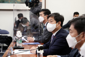 황명선 대표회장이 더불어민주당 지방소멸 대응 T/F 출범식에서 발언하고 있다