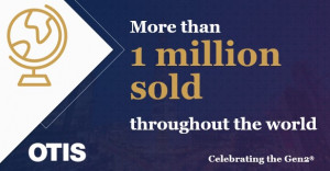 전 세계 100만대 이상 판매된 오티스 베스트셀러 젠투 엘리베이터가 출시 20주년을 맞았다