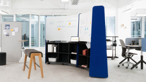 스틸케이스 플렉스 허들 허브