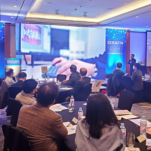 덴티스 디지털투명교정 세라핀 론칭쇼 행사장 전경