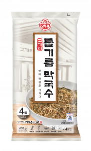 오뚜기가 출시한 고기리 들기름막국수