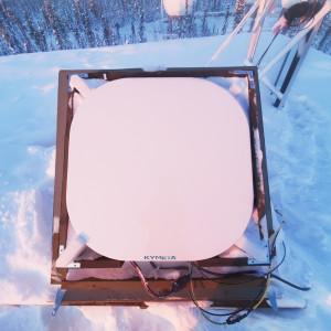 케플러 LEO 위성으로 캐나다 이누비크에서 테스트를 진행하고 있는 카이메타 u8 단말기