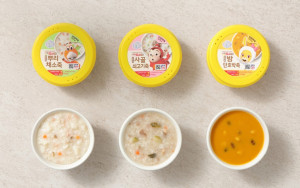 오뚜기가 출시한 순한죽 3종