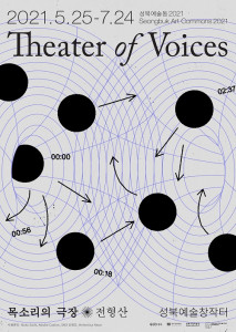 2021 성북예술동 목소리의 극장 홍보물
