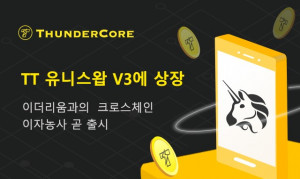 썬더토큰(TT)은 5월 5일 유니스왑(UniSwap) V3에 공식 상장되면서 TT/ETH, TT/USDT 거래쌍이 지원됐다고 밝혔다