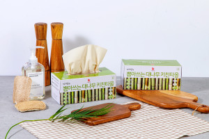 헬씨티슈가 개발한 대나무키친타올