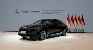 G20 발리 정상회의 VIP 차량으로 제공되는 G80 전동화 모델