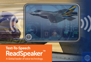 리드스피커코리아의 음성 합성기 ReadSpeaker™가 록히드 마틴, F-35 훈련 모듈에