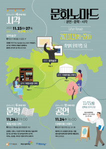 화성시문화재단이 11월 경기도 문화의 날 ‘문화 노마드’ 사업에 동행할 시민 신청자를 접수한다