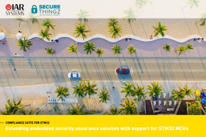 IAR 시스템즈와 시큐어씽즈가 ST마이크로의 STM32 MCU 지원 기능으로 임베디드 보안