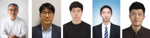 왼쪽부터 서울대학교 화학생물공학부 김병기 교수, 황석연 교수, 이욱재 박사과정(1저자), 