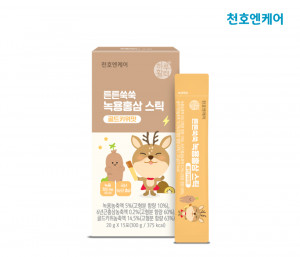 천호엔케어가 출시한 튼튼쑥쑥 녹용홍삼 스틱