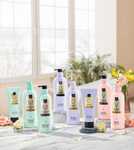 LG생활건강 엘라스틴이 출시한 ‘모데볼 10X’ 샴푸