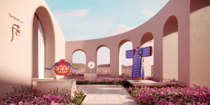 LG생활건강이 오픈한 ‘후 천기단 디지털 갤러리’