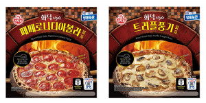 오뚜기가 출시한 화덕 style 피자 2종