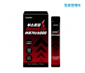 천호엔케어가 출시한 ‘부스트업 아르기닌6000’ 제품