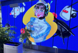 세스코와 무신사가 컬래버레이션한 아트워크 컬렉션이 서울 홍대 앞 무신사 테라스에서 전시된다