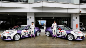 일본 모터스포츠 Toyota 86/BRZ CUP에 출전한 왼쪽부터 오카모토 다이치와 콘도 