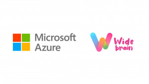 마이크로소프트 Azure 로고, 와이드브레인 로고