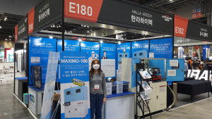 2022 오토살롱위크 한라하이텍 부스