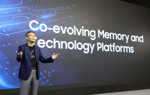 삼성전자 메모리사업부장 이정배 사장이 미국 실리콘밸리에서 열린 삼성 테크 데이 2022에서