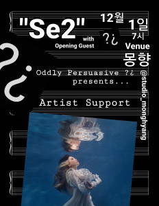 Se2(세이) 단독공연 포스터