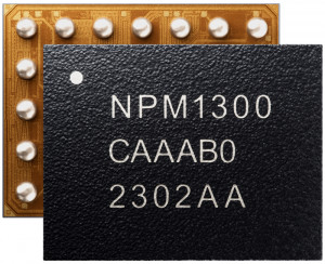 노르딕 세미컨덕터가 세 번째 전력 관리 IC인 nPM1300을 출시하고, PMIC 포트폴리
