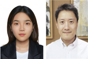 한예은 학생(왼쪽)과 지도교수 김성영 교수