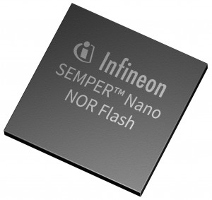 배터리 구동식 소형 폼팩터 전자기기에 최적화된 인피니온의 ‘256Mb SEMPER™ Nan