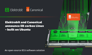 일렉트로비트와 캐노니컬이 발표한 우분투 기반의 EB 코르보스 리눅스
