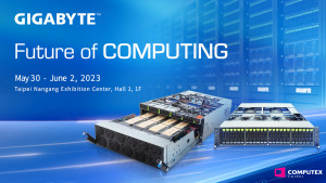 기가바이트(GIGABYTE), 컴퓨텍스(COMPUTEX) 2023에서 ‘컴퓨팅의 미래(Fu