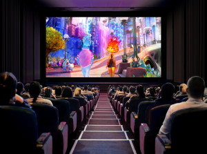삼성전자 시네마 LED 스크린 오닉스를 통해 디즈니·픽사 신작 ‘엘리멘탈’을 4K HDR 
