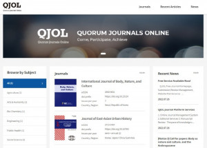 ‘큐졸(QJOL)’ 플랫폼 웹사이트 메인화면 갈무리