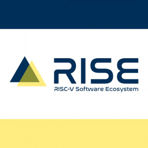 RISE(RISC-V Software Ecosystem) 로고