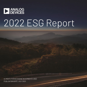 아나로그디바이스, 2022 환경·사회·지배구조(ESG) 보고서 발표