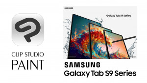 ‘CLIP STUDIO PAINT’가 전 세계 ‘Galaxy Tab S9 시리즈’에 사전 