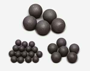 Toshiba Materials: Image of silicon nitride balls 