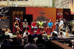 Sports company PUMA has kicked off its celebrations for the World Athletics Championships in style, 