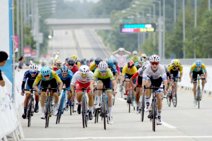 Tour de DMZ 2023 4일차 국제청소년도로자전거대회 경기 전경