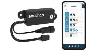 사우스코 Bluetooth 컨트롤러와 KEYPANION 앱