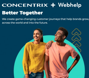 Concentrix와 Webhelp의 통합법인 Concentrix + Webhelp는 양사 통합으로 생성형 AI 솔루션, 디지털 역량, 고가치 서비스의 폭을 넓힘으로써 CX 분야의