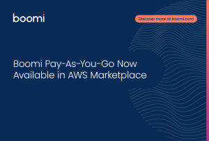 Boomi Pay-As-You-Go Now Available in AWS Marketplace (Graphic: Business Wire)