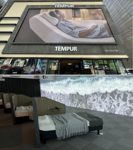 템퍼코리아가 프리미엄 콘셉트의 라운지(LOUNGE)형 ‘1호 매장’으로 템퍼의 주요 매트리